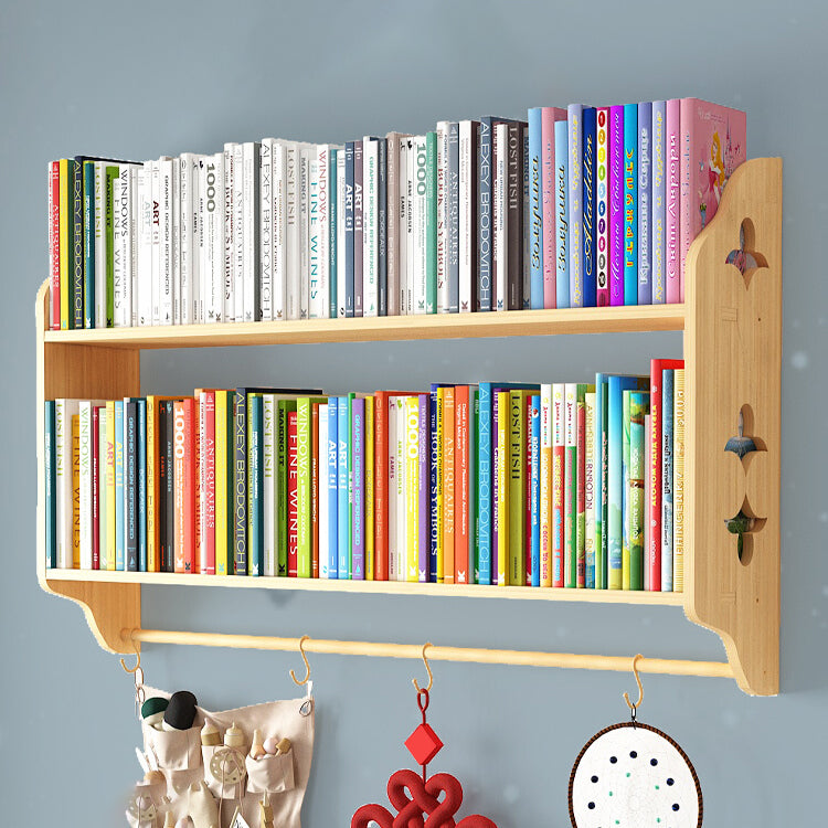 Modern Style Wood Bookshelf Wall Mounted Bookcase for Study Room Clearhalo 'Bookcases' 'furn' 'furn_bookcases' 'Furniture' 'furniture_bookcases' 'Office Furniture' 5074229