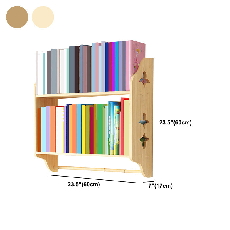 Modern Style Wood Bookshelf Wall Mounted Bookcase for Study Room Clearhalo 'Bookcases' 'furn' 'furn_bookcases' 'Furniture' 'furniture_bookcases' 'Office Furniture' 5074231