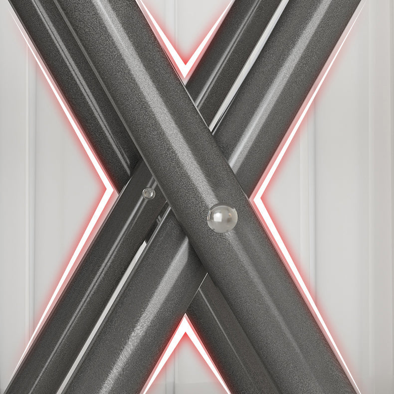 Modern Rectangular Writing Desk Plastic Adjustable Folding Desk,29.9"L x 19.7"W Clearhalo 'Furniture' 'furniture_office_desk' 'Office Desks' 'Office Furniture' 'office_desk' 5074584