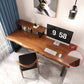Brown Writing Desk Solid Wood Freeform Shape Home or Office Desk Clearhalo 'furn' 'furn_office_desk' 'Furniture' 'furniture_office_desk' 'Office Desks' 'Office Furniture' 'office_desk' 5074600