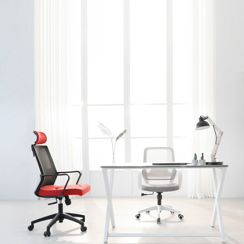 Modern Style Ergonomic Task Chair Tilt Mechanism Office Chair with Fixed Arms Clearhalo 'furn' 'furn_office_chair' 'Furniture' 'furniture_office_chair' 'Office Chairs' 'Office Furniture' 'office_chair' 5074632