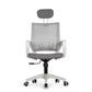 Modern Style Ergonomic Task Chair Tilt Mechanism Office Chair with Fixed Arms Light Grey Clearhalo 'furn' 'furn_office_chair' 'Furniture' 'furniture_office_chair' 'Office Chairs' 'Office Furniture' 'office_chair' 5074633