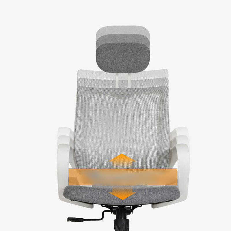 Modern Style Ergonomic Task Chair Tilt Mechanism Office Chair with Fixed Arms Clearhalo 'furn' 'furn_office_chair' 'Furniture' 'furniture_office_chair' 'Office Chairs' 'Office Furniture' 'office_chair' 5074641