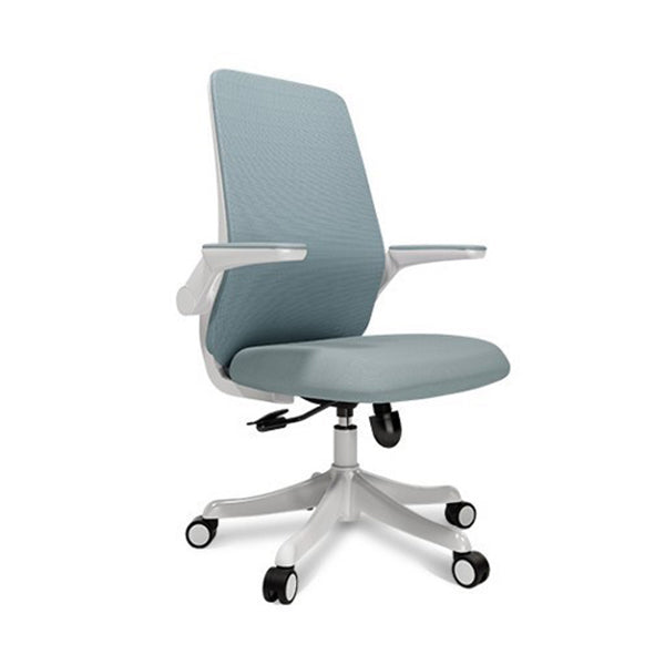 Contemporary Mesh Desk Chair Ergonomic Adjustable Arms Chair for Home Office Clearhalo 'furn' 'furn_office_chair' 'Furniture' 'furniture_office_chair' 'Office Chairs' 'Office Furniture' 'office_chair' 5074654