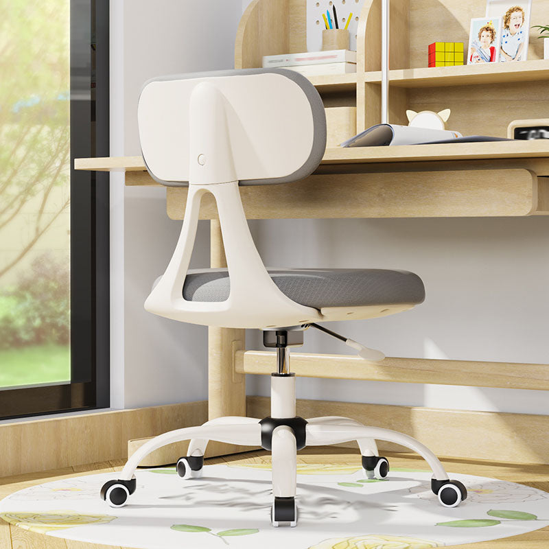 Low Back Office Chair Sponge Seat with/without Footrest Office Chair Grey Without Footrest Clearhalo 'furn' 'furn_office_chair' 'Furniture' 'furniture_office_chair' 'Office Chairs' 'Office Furniture' 'office_chair' 5074667