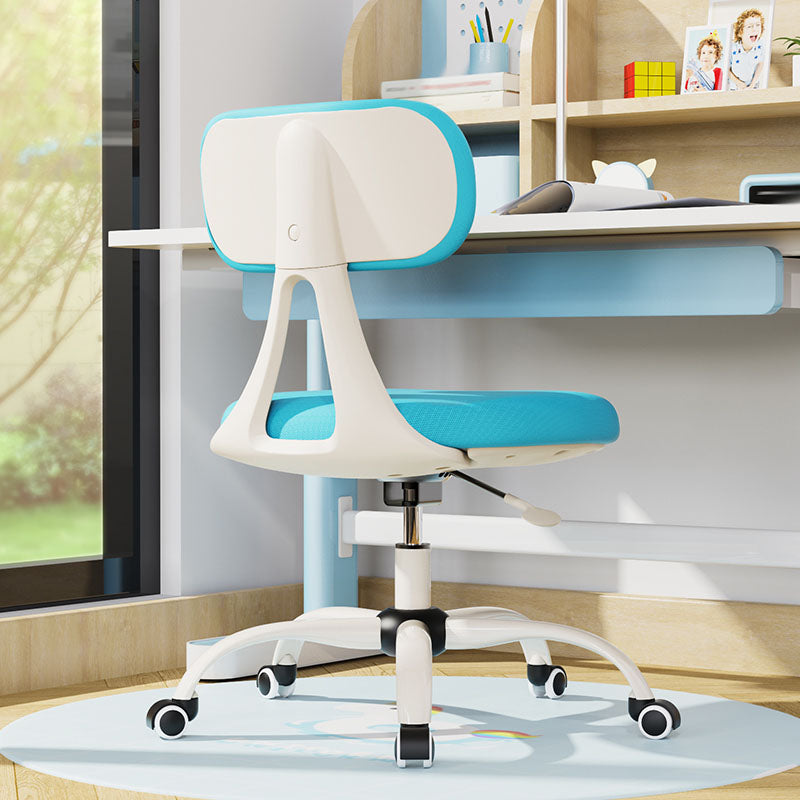 Low Back Office Chair Sponge Seat with/without Footrest Office Chair Blue Without Footrest Clearhalo 'furn' 'furn_office_chair' 'Furniture' 'furniture_office_chair' 'Office Chairs' 'Office Furniture' 'office_chair' 5074668