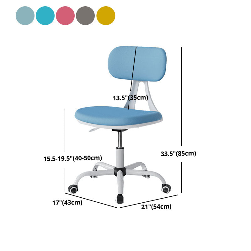 Low Back Office Chair Sponge Seat with/without Footrest Office Chair Clearhalo 'furn' 'furn_office_chair' 'Furniture' 'furniture_office_chair' 'Office Chairs' 'Office Furniture' 'office_chair' 5074685