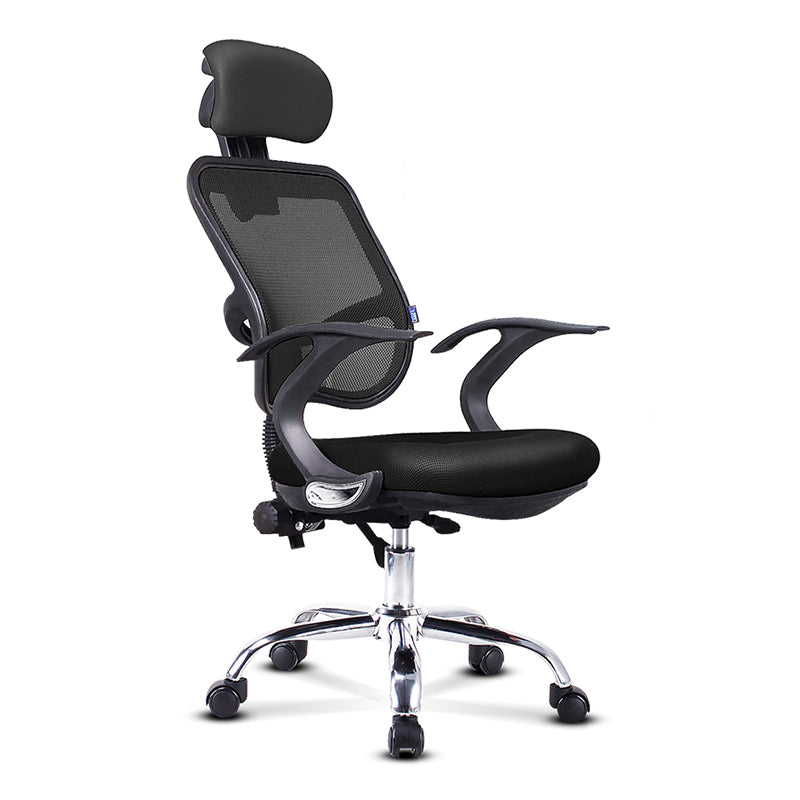 Modern & Contemporary Office Chair Ergonomic Height-adjustable Office Chair Clearhalo 'furn' 'furn_office_chair' 'Furniture' 'furniture_office_chair' 'Office Chairs' 'Office Furniture' 'office_chair' 5074726