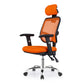 Modern & Contemporary Office Chair Ergonomic Height-adjustable Office Chair Orange Height-Adjustable Arms Clearhalo 'furn' 'furn_office_chair' 'Furniture' 'furniture_office_chair' 'Office Chairs' 'Office Furniture' 'office_chair' 5074732