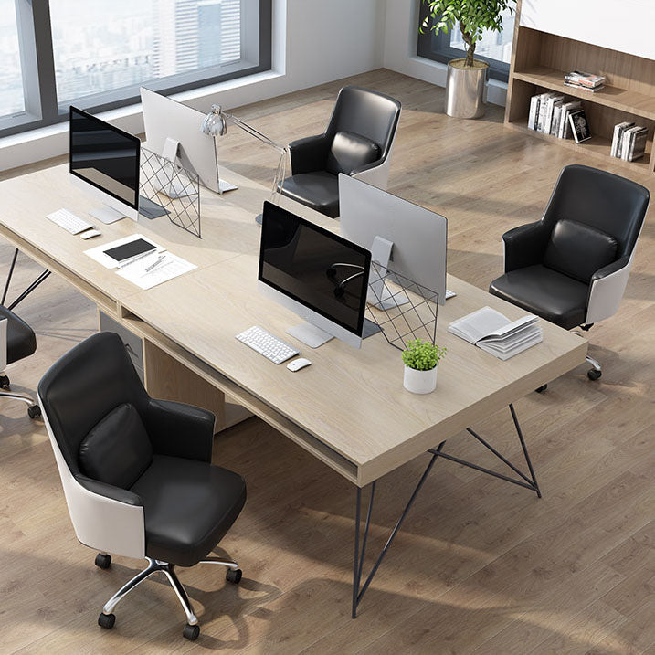 Modern & Contemporary Managers Chair Fixed Arms Height-adjustable Executive Chair Clearhalo 'furn' 'furn_office_chair' 'Furniture' 'furniture_office_chair' 'Office Chairs' 'Office Furniture' 'office_chair' 5074839