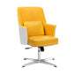 Modern & Contemporary Managers Chair Fixed Arms Height-adjustable Executive Chair Yellow Casters Not Included Clearhalo 'furn' 'furn_office_chair' 'Furniture' 'furniture_office_chair' 'Office Chairs' 'Office Furniture' 'office_chair' 5074845