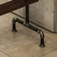 Wood Rectangle Top Counter Table 42-inch Height Industrial Bar Table Clearhalo 'Bar Furniture' 'Bar Tables' 'bar_tables' 'furn' 'furn_bar_tables' 'Furniture' 'furniture_bar_tables' 'Kitchen & Dining Furniture' 5079863
