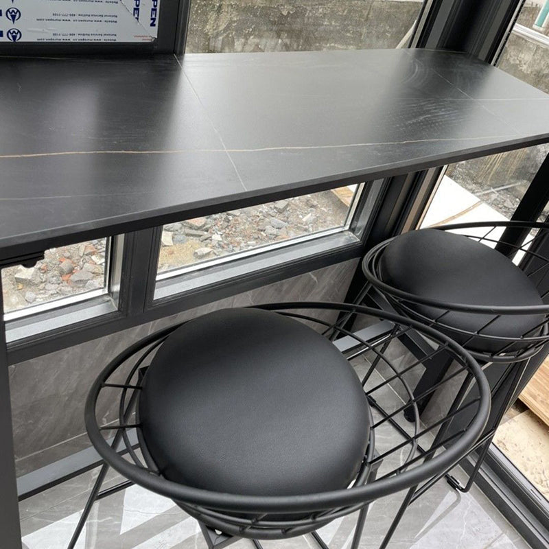 Modern Bar Table Stone Top 42-inch Height Pub Table for Dining Room Clearhalo 'Bar Furniture' 'Bar Tables' 'bar_tables' 'furn' 'furn_bar_tables' 'Furniture' 'furniture_bar_tables' 'Kitchen & Dining Furniture' 5079918