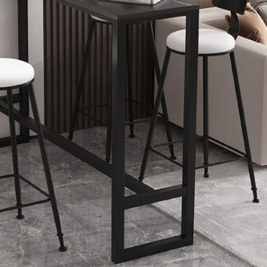Modern Bar Table Stone Top 42-inch Height Pub Table for Dining Room Clearhalo 'Bar Furniture' 'Bar Tables' 'bar_tables' 'furn' 'furn_bar_tables' 'Furniture' 'furniture_bar_tables' 'Kitchen & Dining Furniture' 5079919