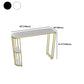 Artificial Marble Oval Bar Table 42-inch Height Top Glam Style Bistro Table Clearhalo 'Bar Furniture' 'Bar Tables' 'bar_tables' 'furn' 'furn_bar_tables' 'Furniture' 'furniture_bar_tables' 'Kitchen & Dining Furniture' 5079941
