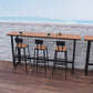 Outdoor 42-inch Height Bar Table Industrial Style Wood Bar Table Clearhalo 'Bar Furniture' 'Bar Tables' 'bar_tables' 'furn' 'furn_bar_tables' 'Furniture' 'furniture_bar_tables' 'Kitchen & Dining Furniture' 5080007