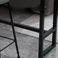Stone Bar Dining Table Modern Rectangle Bar Table with Trestle Pedestal for Living Room Clearhalo 'Bar Furniture' 'Bar Tables' 'bar_tables' 'furn' 'furn_bar_tables' 'Furniture' 'furniture_bar_tables' 'Kitchen & Dining Furniture' 5080117
