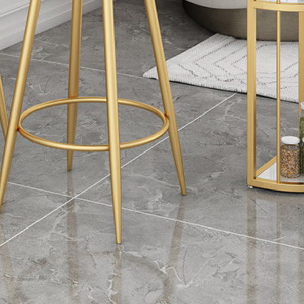 Scandinavian Round Counter & Bar Stool Upholstered Bar Stools for Living Room Clearhalo 'Bar Furniture' 'Bar Stools' 'bar_stools' 'furn' 'furn_bar_stools' 'Furniture' 'furniture_bar_stools' 'Kitchen & Dining Furniture' 5080459