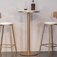 Scandinavian Coffee Shop Counter Stools Footrest Metal Backrest Gold Frame Bar Stool Clearhalo 'Bar Furniture' 'Bar Stools' 'bar_stools' 'furn' 'furn_bar_stools' 'Furniture' 'furniture_bar_stools' 'Kitchen & Dining Furniture' 5080553