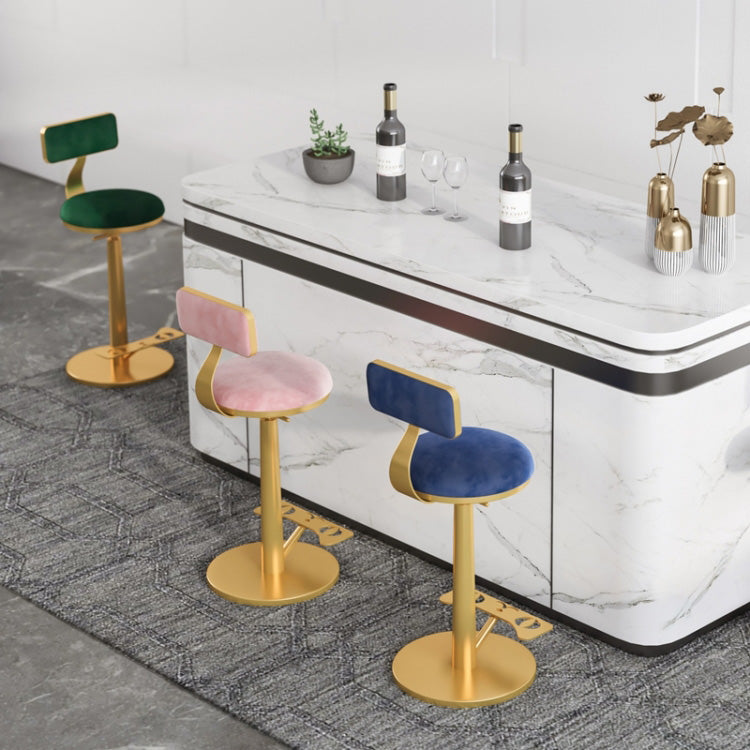 Indoor Footrest Counter Chair Adjustable Height Metal Swivel Counter Bar Stool Clearhalo 'Bar Furniture' 'Bar Stools' 'bar_stools' 'furn' 'furn_bar_stools' 'Furniture' 'furniture_bar_stools' 'Kitchen & Dining Furniture' 5080661
