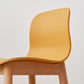 Modern Wood Barstool Simple Low Back Indoor Tall Stool with Plastic Seat Clearhalo 'Bar Furniture' 'Bar Stools' 'bar_stools' 'furn' 'furn_bar_stools' 'Furniture' 'furniture_bar_stools' 'Kitchen & Dining Furniture' 5080845