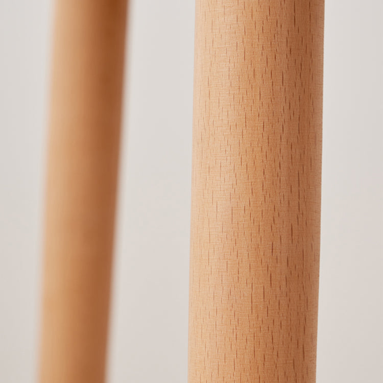 Modern Wood Barstool Simple Low Back Indoor Tall Stool with Plastic Seat Clearhalo 'Bar Furniture' 'Bar Stools' 'bar_stools' 'furn' 'furn_bar_stools' 'Furniture' 'furniture_bar_stools' 'Kitchen & Dining Furniture' 5080848