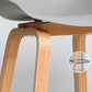 30-inch Modern Beech Wood Barstool Simple Backless Indoor Tall Stool with Plastic Seat Clearhalo 'Bar Furniture' 'Bar Stools' 'bar_stools' 'furn' 'furn_bar_stools' 'Furniture' 'furniture_bar_stools' 'Kitchen & Dining Furniture' 5080911