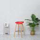 30-inch Modern Beech Wood Barstool Simple Backless Indoor Tall Stool with Plastic Seat Clearhalo 'Bar Furniture' 'Bar Stools' 'bar_stools' 'furn' 'furn_bar_stools' 'Furniture' 'furniture_bar_stools' 'Kitchen & Dining Furniture' 5080927