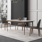 Modern Sintered Stone Top Dining Set Rectangle 1/2/3/4/7 Pieces Dining Room Table Set 4 Pieces: Table, 3 Chairs Clearhalo 'Dining Room Sets' 'Dining Tables & Seating' 'dining_room_set' 'furn' 'furn_dining_room_set' 'Furniture' 'furniture_dining_room_set' 'Kitchen & Dining Furniture' 5081011