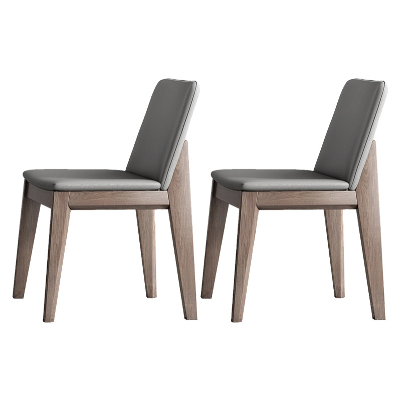 Modern Sintered Stone Top Dining Set Rectangle 1/2/4/5/7 Pieces Dining Room Table Set 2 Grey Chairs Clearhalo 'Dining Room Sets' 'Dining Tables & Seating' 'dining_room_set' 'furn' 'furn_dining_room_set' 'Furniture' 'furniture_dining_room_set' 'Kitchen & Dining Furniture' 5081051