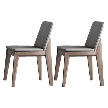 Modern Sintered Stone Top Dining Set Rectangle 1/2/4/5/7 Pieces Dining Room Table Set 2 Grey Chairs Clearhalo 'Dining Room Sets' 'Dining Tables & Seating' 'dining_room_set' 'furn' 'furn_dining_room_set' 'Furniture' 'furniture_dining_room_set' 'Kitchen & Dining Furniture' 5081051