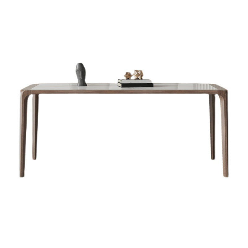 Modern Sintered Stone Top Dining Set Rectangle 1/2/3/5/7 Pieces Dining Room Table Set Clearhalo 'Dining Room Sets' 'Dining Tables & Seating' 'dining_room_set' 'furn' 'furn_dining_room_set' 'Furniture' 'furniture_dining_room_set' 'Kitchen & Dining Furniture' 5081066