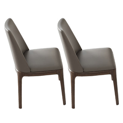 Modern Sintered Stone Top Dining Set Rectangle 1/2/3/5/7 Pieces Dining Room Table Set 2 Grey Chairs Clearhalo 'Dining Room Sets' 'Dining Tables & Seating' 'dining_room_set' 'furn' 'furn_dining_room_set' 'Furniture' 'furniture_dining_room_set' 'Kitchen & Dining Furniture' 5081067