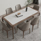 Modern Sintered Stone Top Dining Set Rectangle 1/2/3/5/7 Pieces Dining Room Table Set Clearhalo 'Dining Room Sets' 'Dining Tables & Seating' 'dining_room_set' 'furn' 'furn_dining_room_set' 'Furniture' 'furniture_dining_room_set' 'Kitchen & Dining Furniture' 5081068