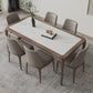 Modern Sintered Stone Top Dining Set Rectangle 1/2/3/5/7 Pieces Dining Room Table Set Clearhalo 'Dining Room Sets' 'Dining Tables & Seating' 'dining_room_set' 'furn' 'furn_dining_room_set' 'Furniture' 'furniture_dining_room_set' 'Kitchen & Dining Furniture' 5081078