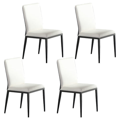 Modern Round Dinette Set 1/4/7 Pieces Sintered Stone Top Dining Table Set with Turntable 4 White Chairs Clearhalo 'Dining Room Sets' 'Dining Tables & Seating' 'dining_room_set' 'furn' 'furn_dining_room_set' 'Furniture' 'furniture_dining_room_set' 'Kitchen & Dining Furniture' 5081108