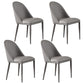 Modern Rectangle Dinette Set 1/4/5/7 Pieces Sintered Stone Top Dining Table Set 4 Grey Chairs Clearhalo 'Dining Room Sets' 'Dining Tables & Seating' 'dining_room_set' 'furn' 'furn_dining_room_set' 'Furniture' 'furniture_dining_room_set' 'Kitchen & Dining Furniture' 5081182