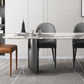 Modern Rectangle Dinette Set 1/4/5/7 Pieces Sintered Stone Top Dining Table Set Clearhalo 'Dining Room Sets' 'Dining Tables & Seating' 'dining_room_set' 'furn' 'furn_dining_room_set' 'Furniture' 'furniture_dining_room_set' 'Kitchen & Dining Furniture' 5081191