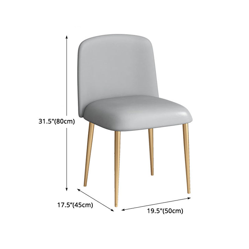 Glam Iron Dinette Set 1/2/5 Pieces Rectangle Dining Table Set with White Sintered Stone Clearhalo 'Dining Room Sets' 'Dining Tables & Seating' 'dining_room_set' 'furn' 'furn_dining_room_set' 'Furniture' 'furniture_dining_room_set' 'Kitchen & Dining Furniture' 5081239