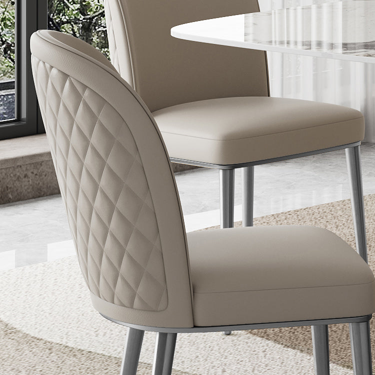 Designer Style Sintered Stone Dining Set Rectangle 1/3/4/6/7 Pieces Dining Room Table Set Clearhalo 'Dining Room Sets' 'Dining Tables & Seating' 'dining_room_set' 'furn' 'furn_dining_room_set' 'Furniture' 'furniture_dining_room_set' 'Kitchen & Dining Furniture' 5081298