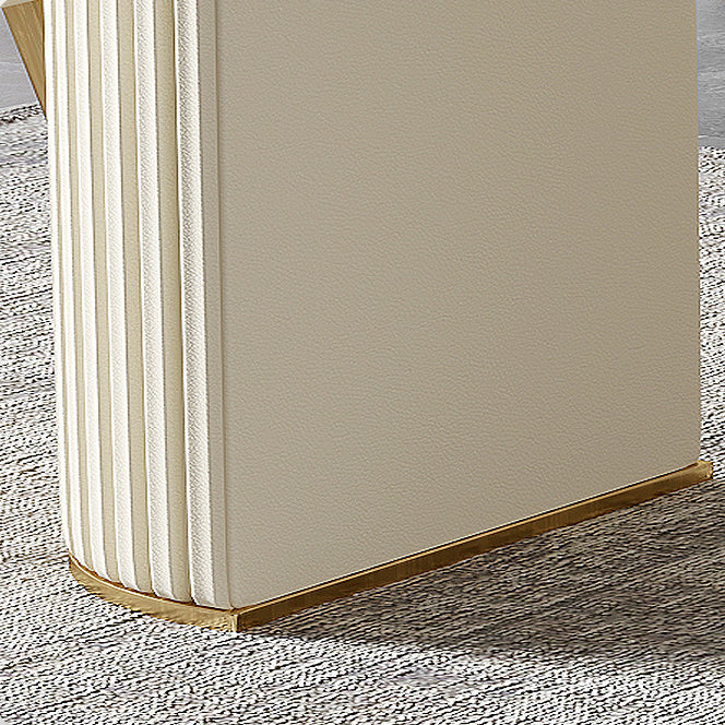 Nordic Sintered Stone Top Dining Set Rectangle 1/2/5/7 Pieces Dining Room Table Set Clearhalo 'Dining Room Sets' 'Dining Tables & Seating' 'dining_room_set' 'furn' 'furn_dining_room_set' 'Furniture' 'furniture_dining_room_set' 'Kitchen & Dining Furniture' 5081339