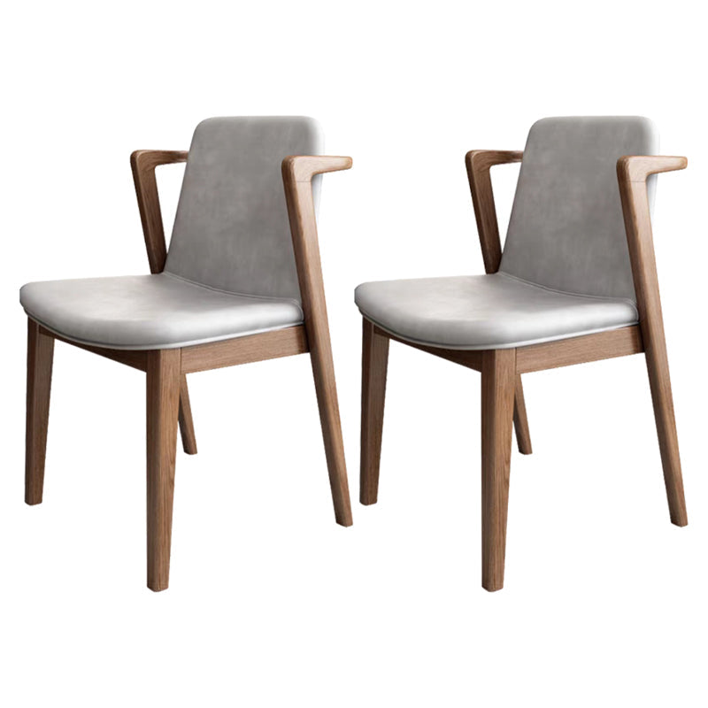 Designer Style Sintered Stone Dining Set Rectangle 1/2/5/7 Pieces Dining Table Set 2 Grey Chairs Clearhalo 'Dining Room Sets' 'Dining Tables & Seating' 'dining_room_set' 'furn' 'furn_dining_room_set' 'Furniture' 'furniture_dining_room_set' 'Kitchen & Dining Furniture' 5081353