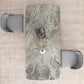 Rectangle Shape Luxury Dining Table Grey Fixed Table with Sintered Stone Clearhalo 'Dining Tables & Seating' 'Dining Tables' 'dining_table' 'furn' 'furn_dining_table' 'Furniture' 'furniture_dining_table' 'Kitchen & Dining Furniture' 5081436