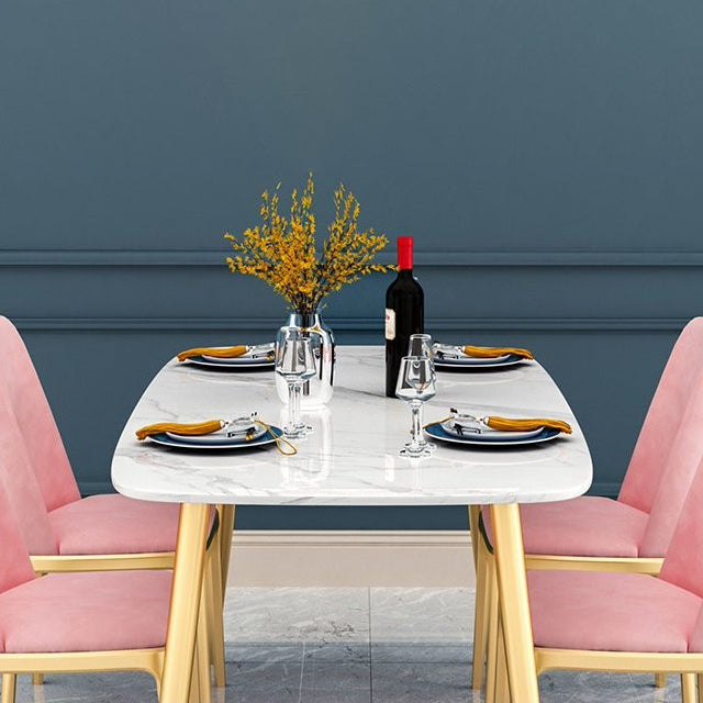 Traditional Luxury Rectangle Dining Table 4-foot Furniture for Dining Room Clearhalo 'Dining Tables & Seating' 'Dining Tables' 'dining_table' 'furn' 'furn_dining_table' 'Furniture' 'furniture_dining_table' 'Kitchen & Dining Furniture' 5081468