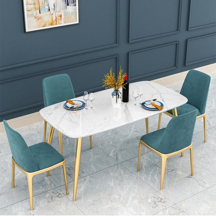 Traditional Luxury Rectangle Dining Table 4-foot Furniture for Dining Room Clearhalo 'Dining Tables & Seating' 'Dining Tables' 'dining_table' 'furn' 'furn_dining_table' 'Furniture' 'furniture_dining_table' 'Kitchen & Dining Furniture' 5081470