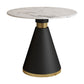Metal Modern Round Dining Table Sintered Stone Table for Dining Room and Kitchen Clearhalo 'Dining Tables & Seating' 'Dining Tables' 'dining_table' 'furn' 'furn_dining_table' 'Furniture' 'furniture_dining_table' 'Kitchen & Dining Furniture' 5081491