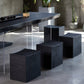 Black Modern Double Pedestal Table Rectangle Pine Solid Wood Top Dining table Clearhalo 'Dining Tables & Seating' 'Dining Tables' 'dining_table' 'furn' 'furn_dining_table' 'Furniture' 'furniture_dining_table' 'Kitchen & Dining Furniture' 5081563
