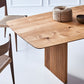 Rectangle Dining Table Modern Oak Solid Wood Double Pedestal Dining Table Clearhalo 'Dining Tables & Seating' 'Dining Tables' 'dining_table' 'furn' 'furn_dining_table' 'Furniture' 'furniture_dining_table' 'Kitchen & Dining Furniture' 5081600