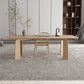 4 Natural Finish Legs Dining Table Modern Solid Wood Rectangle Dining Table 70.9"L x 31.5"W x 29.5"H Without Chairs Clearhalo 'Dining Tables & Seating' 'Dining Tables' 'dining_table' 'furn' 'furn_dining_table' 'Furniture' 'furniture_dining_table' 'Kitchen & Dining Furniture' 5081678