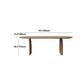 Two Wood Base Dining Table Modern Solid Wood Oval Dining Table for Living Room Clearhalo 'Dining Tables & Seating' 'Dining Tables' 'dining_table' 'furn' 'furn_dining_table' 'Furniture' 'furniture_dining_table' 'Kitchen & Dining Furniture' 5081768